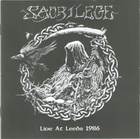 Image 1 of SACRILEGE - "LIVE LEEDS 1986" CD