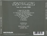 Image 2 of SACRILEGE - "LIVE LEEDS 1986" CD