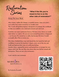 Image 2 of Restoration Series - Webinar & Workbook
