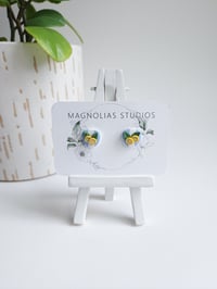 Image 2 of Linen & Lemon Sammie Studs 