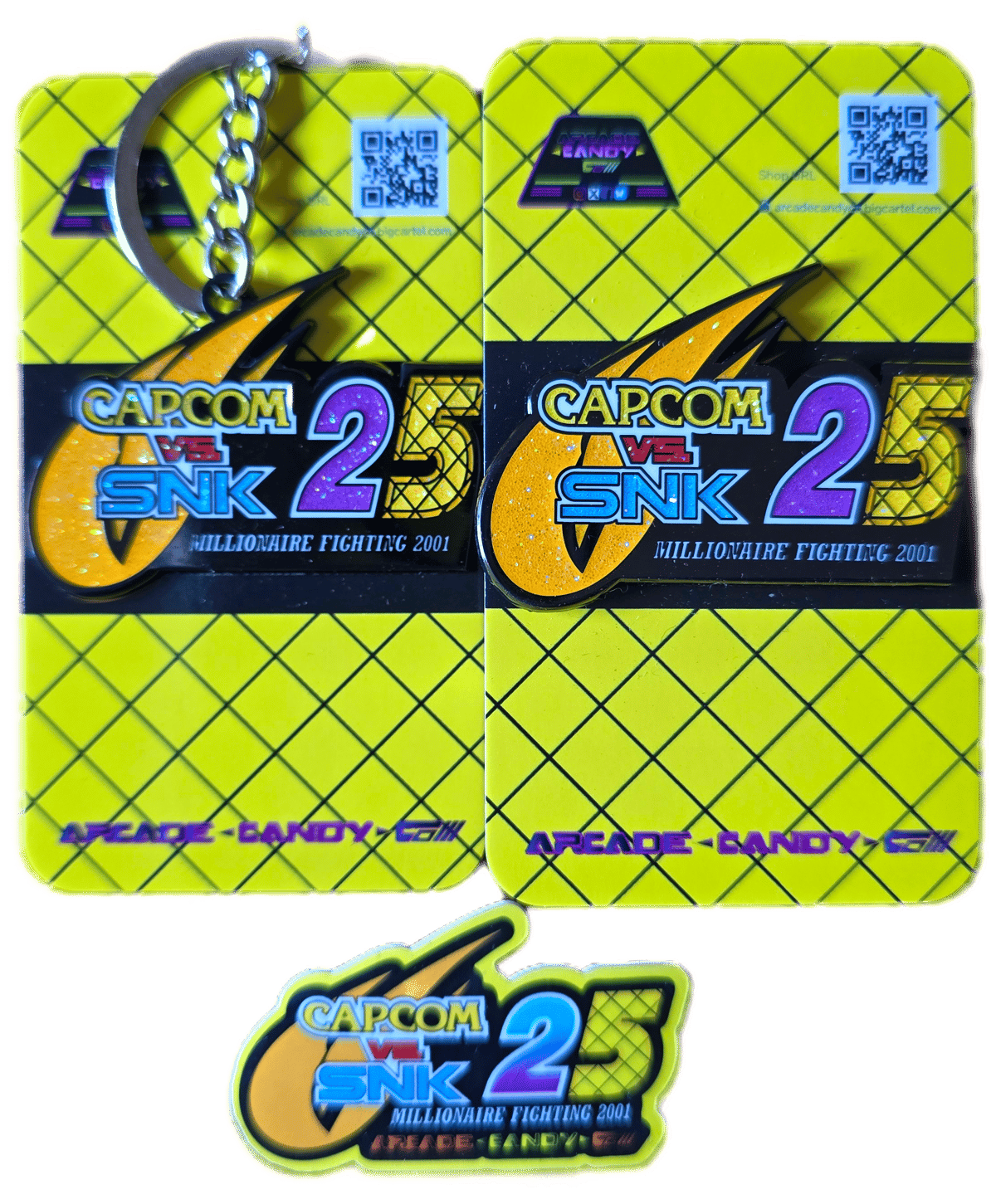Image of CVS25 PIN & KEYCHAIN SET