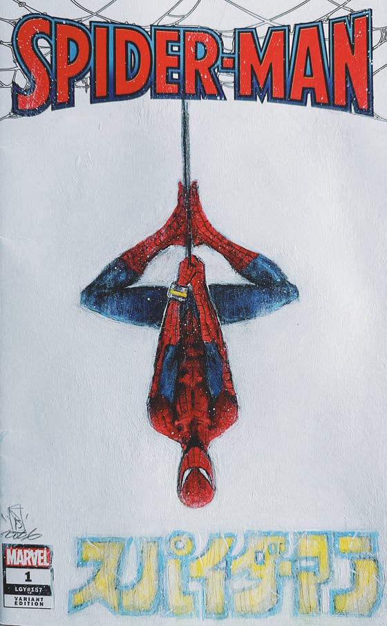Image of SPIDER-MAN #1 SKETCH COVER (ORIGINAL PAINTING)
