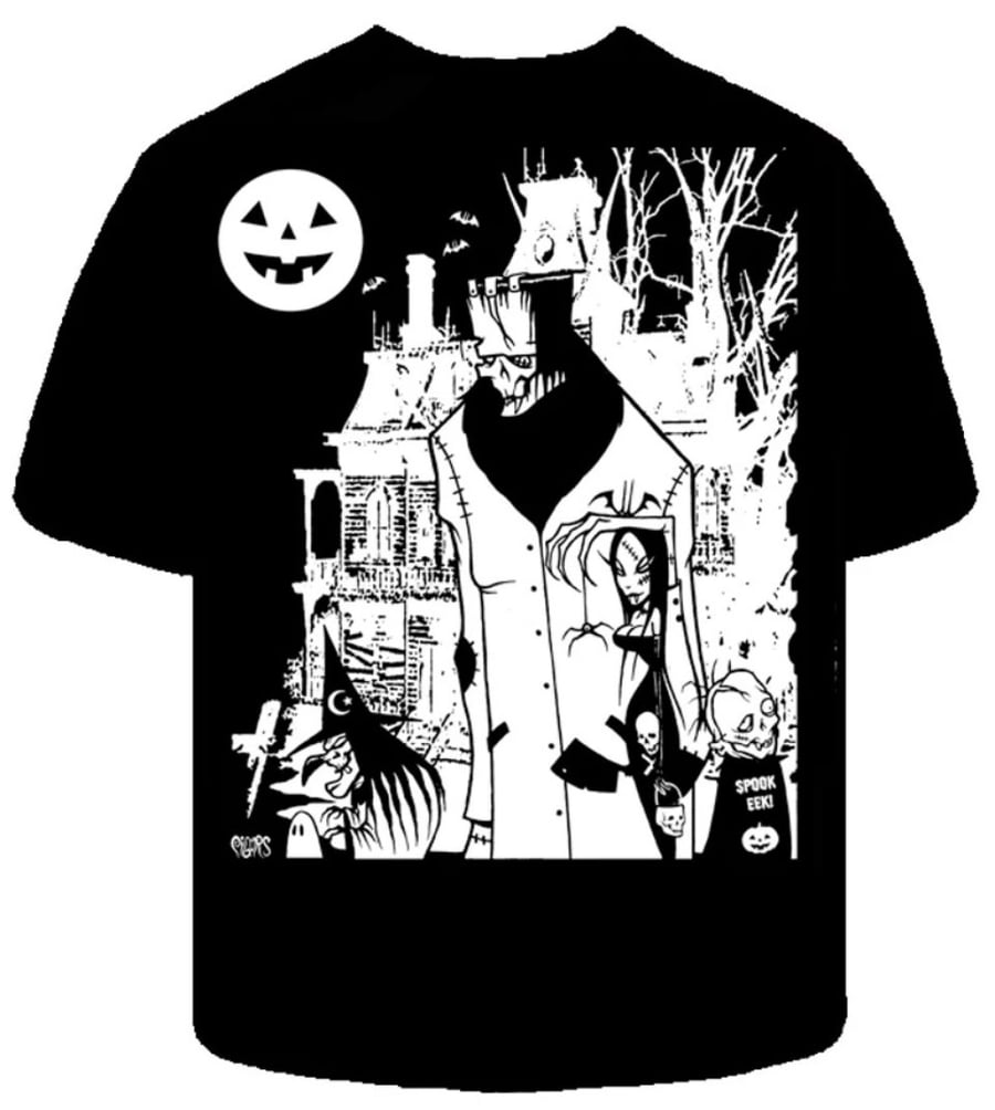 Image of Haunted house   - mens shirt - xlg last one 