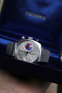 Image 7 of 1970s Technos Sportsgraph Regatta -  Landeron 248 chronograph movement - Freshly Service - Full Set