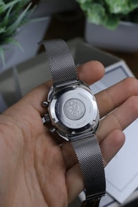 Image 11 of 1970s Technos Sportsgraph Regatta -  Landeron 248 chronograph movement - Freshly Service - Full Set
