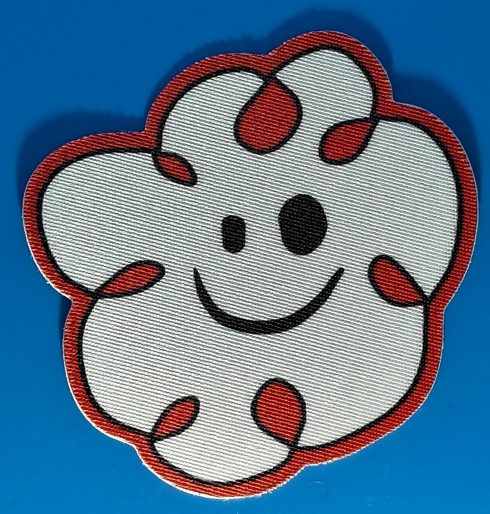 Image of Um Jammer Lammy Fabric Logos