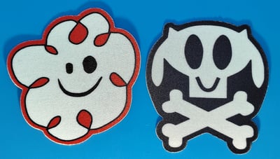 Image of Um Jammer Lammy Fabric Logos