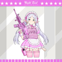 Image 3 of Tactical maid x Waifus / Stickers 