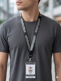 Black Lanyard