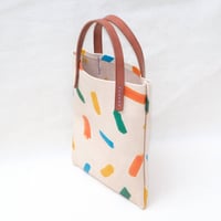 Image 5 of Jamie Soft Tiny Tote confetti