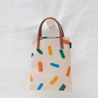 Image 1 of Jamie Soft Tiny Tote confetti