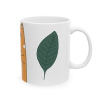 Image 4 of Cute Cat Coffee Mug – Orange Cat Holding Mug Ceramic Cup (11oz & 15oz)