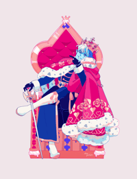 Image 2 of [PREORDER] King and Playwright Standees