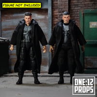 Image 6 of Custom Wired Coat For ML and Mezco Punisher