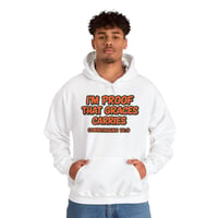 Image 5 of Christian Hoodie — "I’m Proof That Grace’s Carries" (1 Corinthians 12:9)
