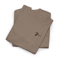 Image 3 of SIUUUU 7 Unisex Graphic Tee — White Casual Cotton Shirt