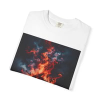 Image 3 of Bonfire Campfire T-Shirt — Fiery Night Outdoor Graphic Tee