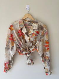 Image 1 of Vintage MiloQeen Long Sleeve Shirt with Unique Artistic Print