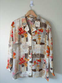 Image 3 of Vintage MiloQeen Long Sleeve Shirt with Unique Artistic Print