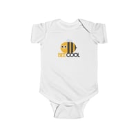 Image 1 of Baby Bodysuit “Bee Cool” Cute Bumblebee Infant Onesie