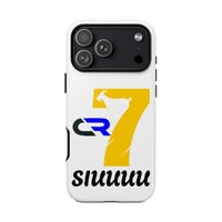 Image 2 of Phone Case - SIUUUU 7 Soccer GOAT Design