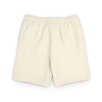Image 2 of Retro Geo Graphic Sweat Shorts — Lightweight Fleece Casual Lounge Shorts