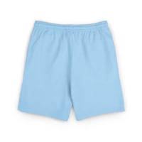 Image 5 of Retro Geo Graphic Sweat Shorts — Lightweight Fleece Casual Lounge Shorts