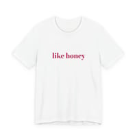 Image 1 of Like Honey Floral Graphic Tee — Casual Cute Statement Shirt