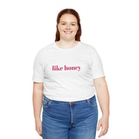 Image 4 of Like Honey Floral Graphic Tee — Casual Cute Statement Shirt