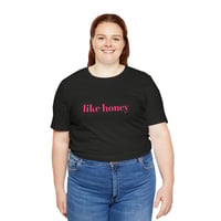 Image 2 of Like Honey Floral Graphic Tee — Casual Cute Statement Shirt