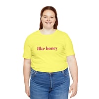 Image 3 of Like Honey Floral Graphic Tee — Casual Cute Statement Shirt