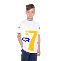 Image 1 of Kids Sports Jersey - GOAT Number 7 Baseball Tee