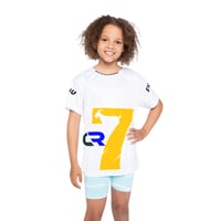 Image 4 of Kids Sports Jersey - GOAT Number 7 Baseball Tee