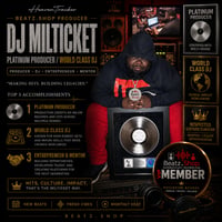 DJ MILTICKET - BEAT REEL SUBSCRIPTION