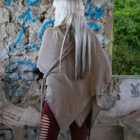 Image 1 of Cardigan asimmetrico cashmere rigenerato