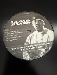 Image 1 of LLOYD BANKS / THE WITHDRAWAL SAMPLER LP ORIGINAL