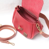 Image 8 of STUDIO LINE Puff Sling in red