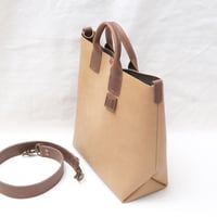 Image 6 of Copy of Two-way Tote in vintage mustard