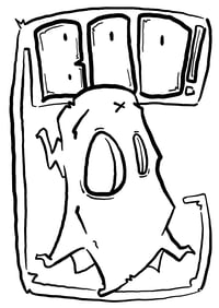 Image 5 of Something Spooky This Way Comes Colouring Book