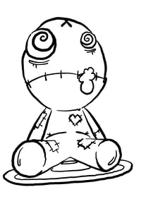 Image 2 of Something Spooky This Way Comes Colouring Book