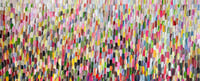 Image 3 of 'Cascading I' - 150x60cm, FRAMED in Natural oak
