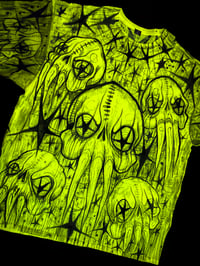 Image 3 of Neon Anxiety Skull Tee 