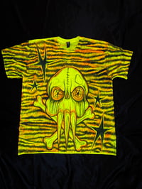Image 1 of Neon Tiger Anxiety Skull Tee 