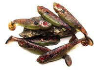 Image 1 of 4" Custom Hand Poured One of a Kind Swimbait #40020