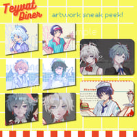 Image 2 of  Teyvat Diner - Genshin Artbook Collection