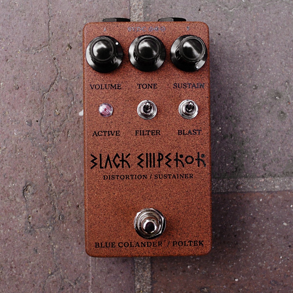 Black Emperor (mini) | blue colander stompboxes