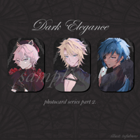 Genshin Impact - Dark Elegance Series 2 - Soft Touch Photocards