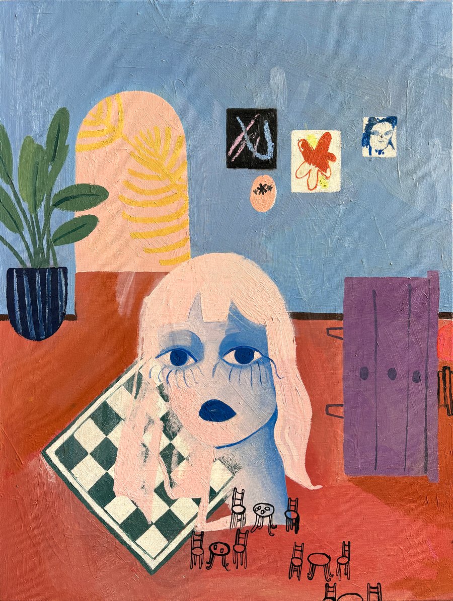 Image of "apartamento no.7" painting