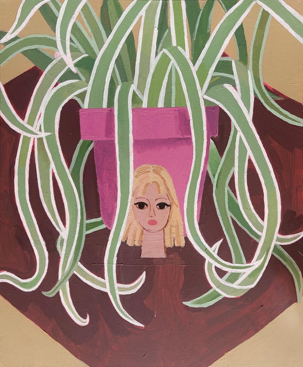 Image of "Luizka no.2 (secret of my room series)" painting