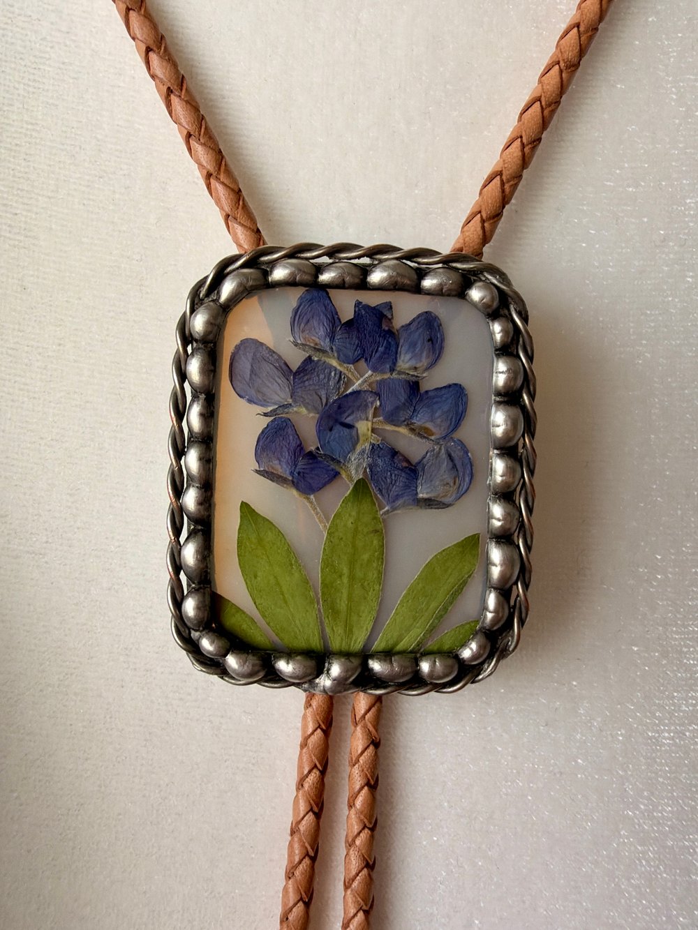 Image of Custom Memory Pendant — Heirloom Keepsake in Handmade Stained Glass